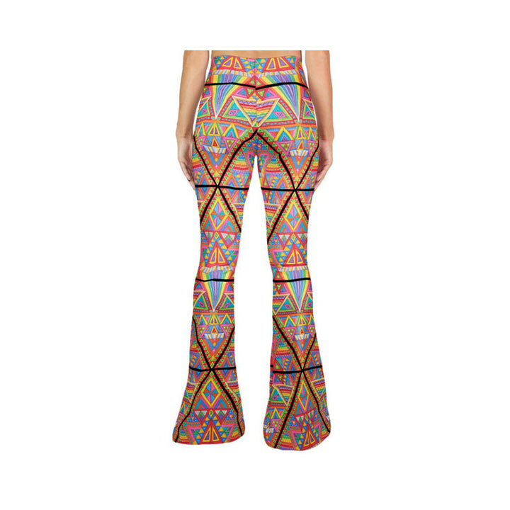 PANTALONES DE CAMPANA CON PATRÓN DMT