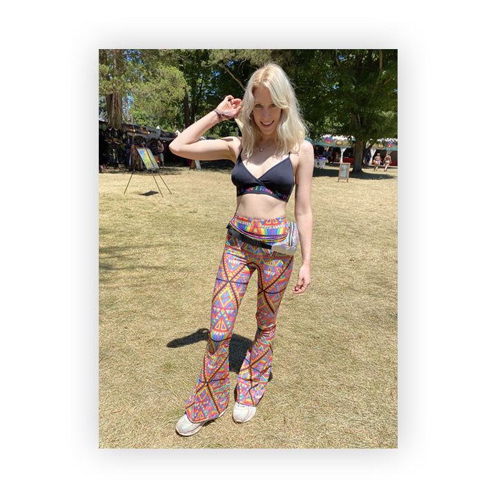 PANTALONES DE CAMPANA CON PATRÓN DMT