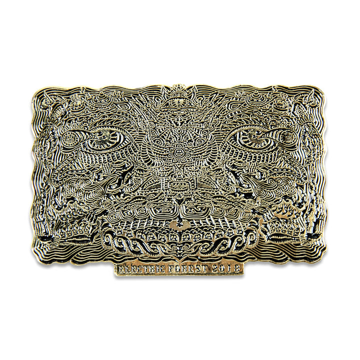 Pin dorado de Electric Forest 2018