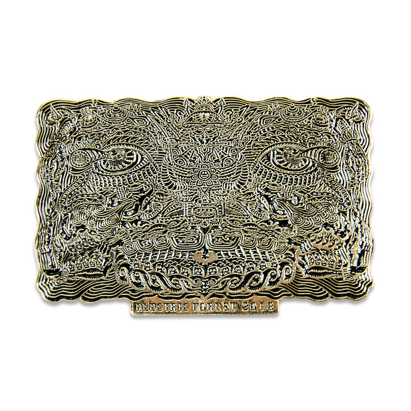 Electric Forest 2018 Gold Pin
