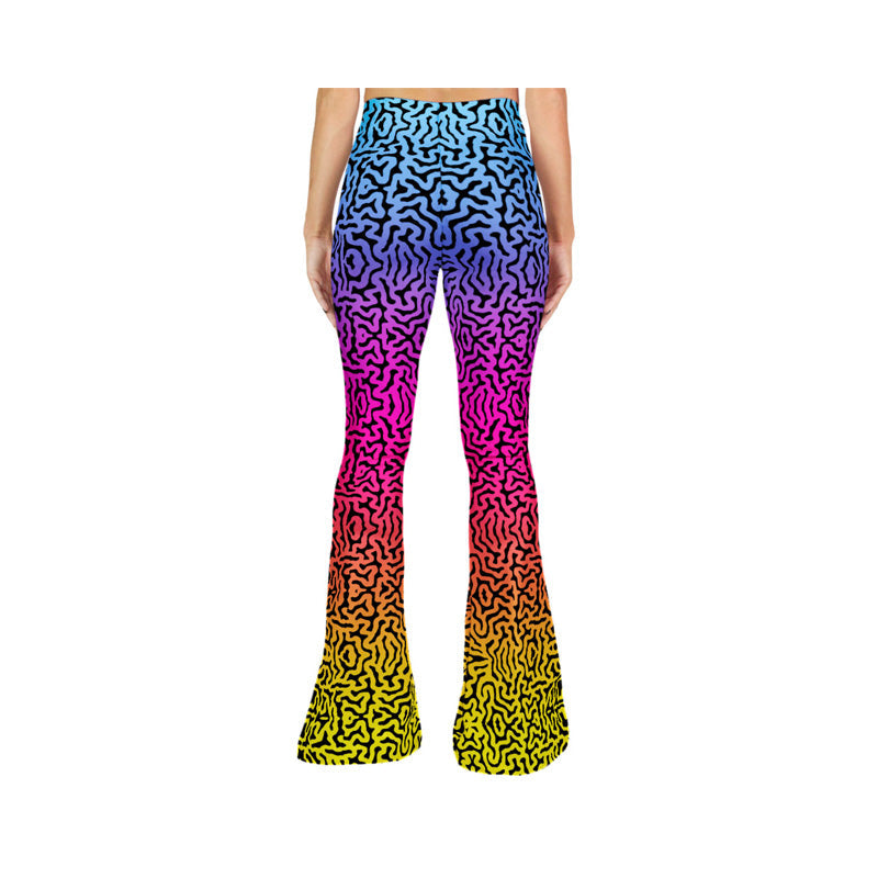 Florescent Brain Pattern  BELL BOTTOMS