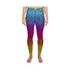 Florescent Brain Pattern ACTIVE LEGGINGS