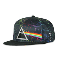 Pink Floyd Dark Side of the Moon Black Fitted Hat