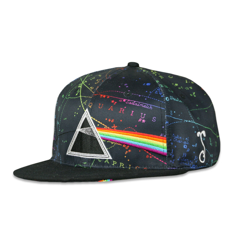 Pink Floyd Dark Side of the Moon Black Fitted Hat
