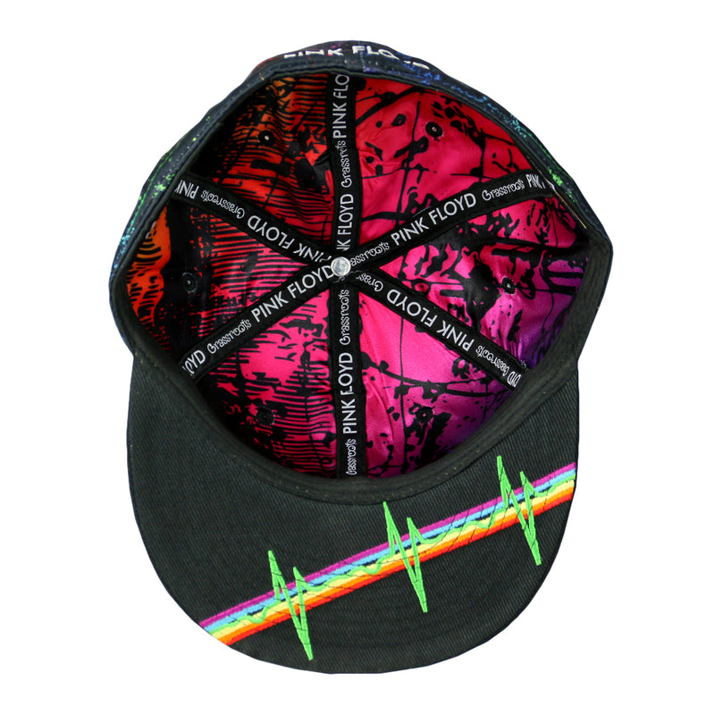 Pink Floyd Dark Side of the Moon Black Fitted Hat