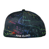 Pink Floyd Dark Side of the Moon Black Fitted Hat