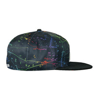 Pink Floyd Dark Side of the Moon Black Fitted Hat