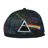 Pink Floyd Dark Side of the Moon Black Fitted Hat