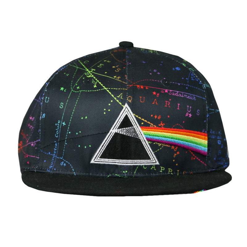 Pink Floyd Dark Side of the Moon Black Fitted Hat