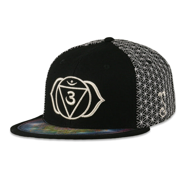 Laser Guided Visions Third Eye Silver Snapback Hat