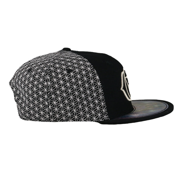 Laser Guided Visions Third Eye Silver Snapback Hat