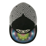 Laser Guided Visions Third Eye Silver Snapback Hat