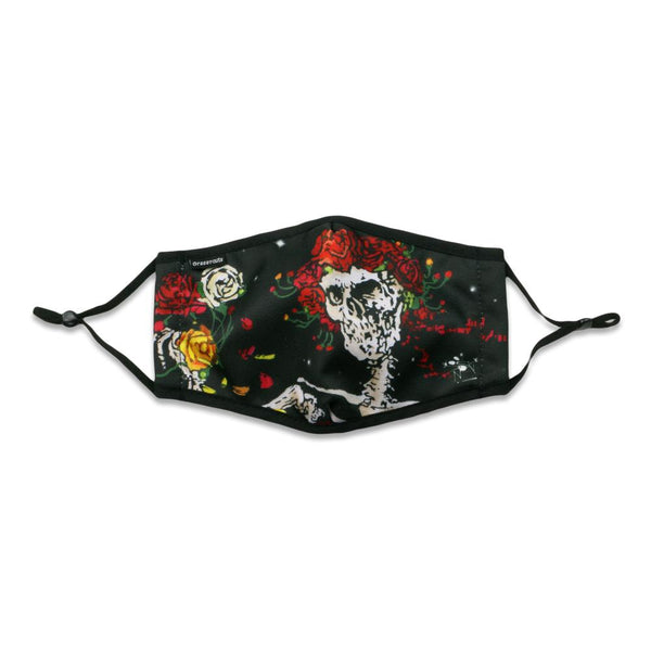 Stanley Mouse Midnight Roses Facemask