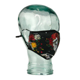 Stanley Mouse Midnight Roses Facemask