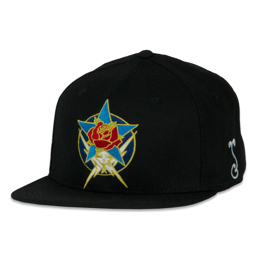 Stanley Mouse Dead Star Black Fitted Hat