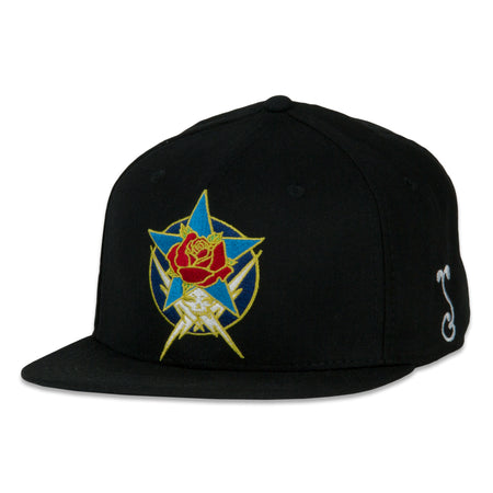 Red Rocks V4 Black Fitted Hat
