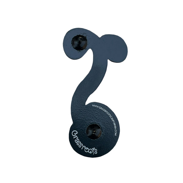 Indigo G Sprout Pin