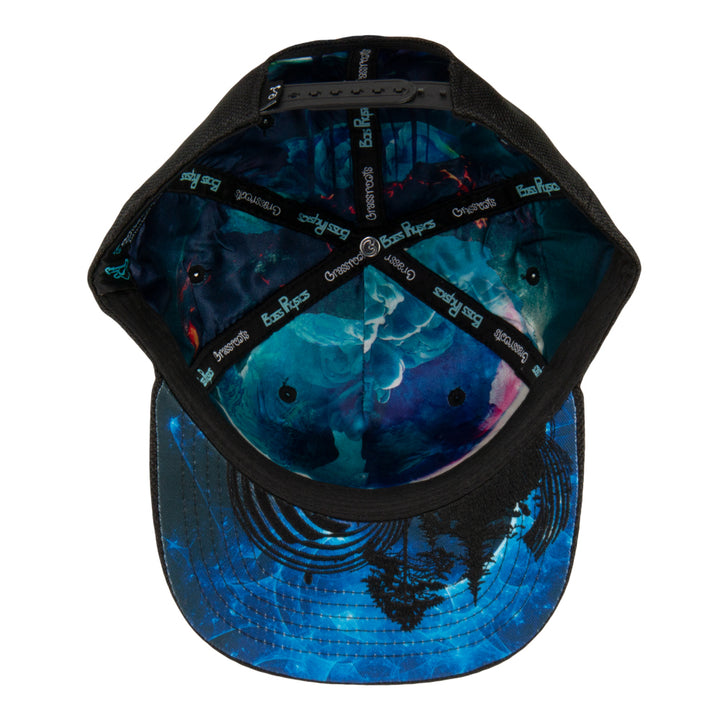 Bass Physics Butterfly Black Snapback Hat