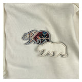 Removable Bear Sandstorm Cream Tall Pullover Hoodie
