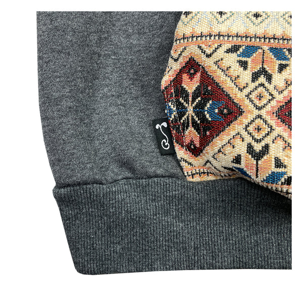 Removable Bear Sandstorm Cream Tall Pullover Hoodie
