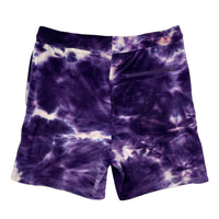 Royal Roots Purple Dye Velour Mens Shorts