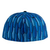 Blue Gold Macaw Feathers Fitted Hat