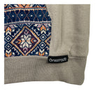 Removable Bear Elevation Blue Tall Pullover Hoodie
