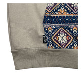 Removable Bear Elevation Blue Tall Pullover Hoodie