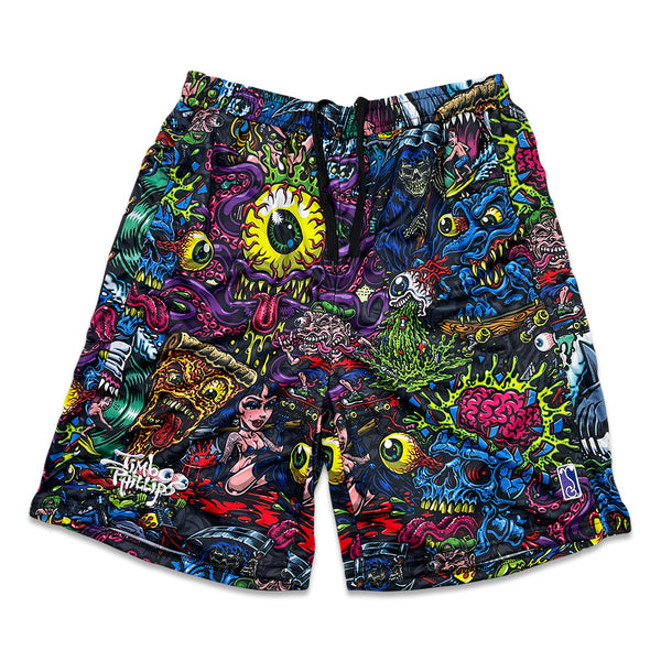 Jimbo Phillips Montage Mesh Shorts