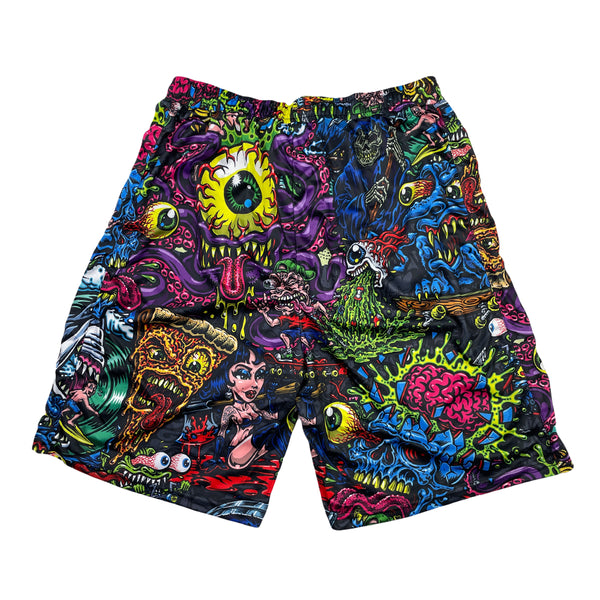 Jimbo Phillips Montage Mesh Shorts