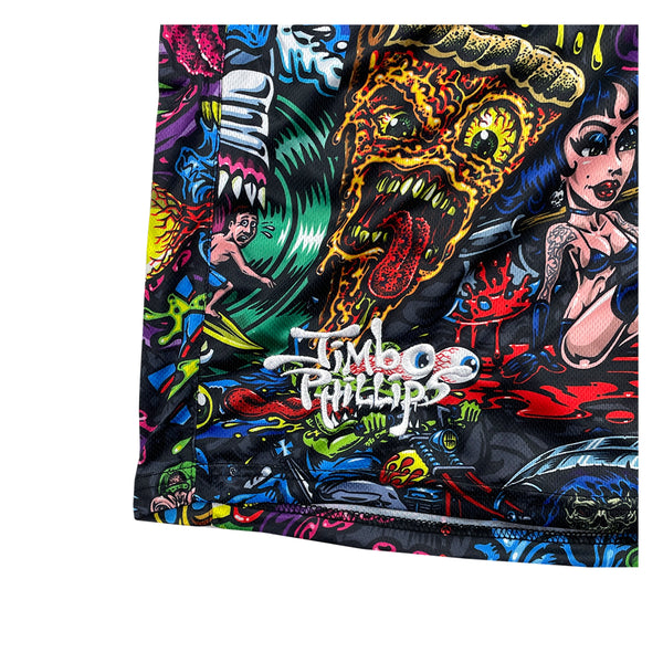 Jimbo Phillips Montage Mesh Shorts