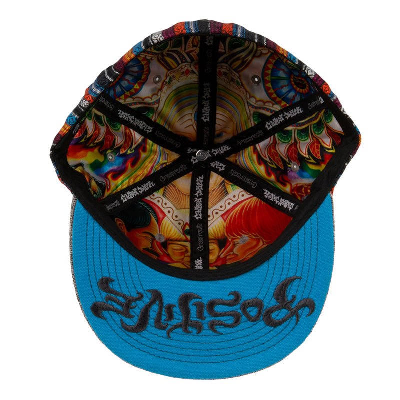 Chris Dyer El Necio Black Pattern Fitted Hat