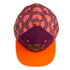 Chris Dyer Mandala Face Burgundy Fitted Hat