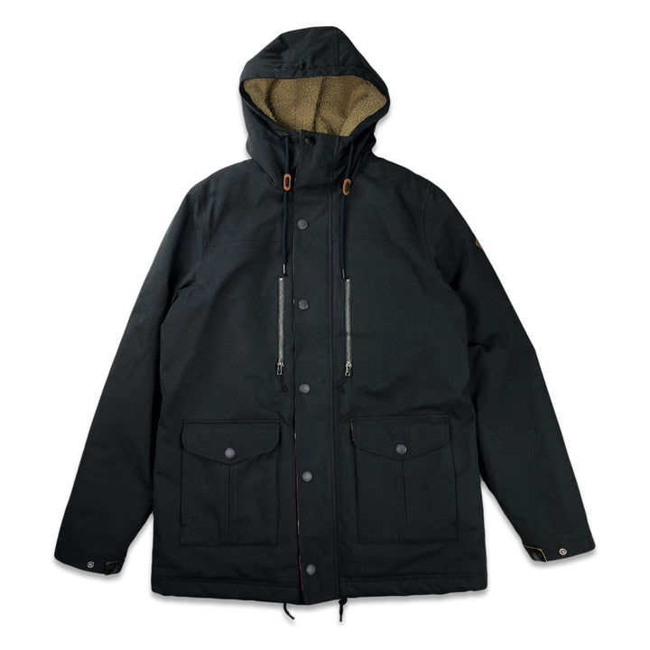 Parka Sherpa negra de Desert Lore
