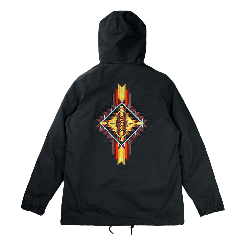 Parka Sherpa negra de Desert Lore