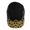 Celestial Serpent Black 5 Panel Zipperback Hat