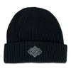 Sedona Black Cuff Beanie