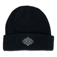 Sedona Black Cuff Beanie