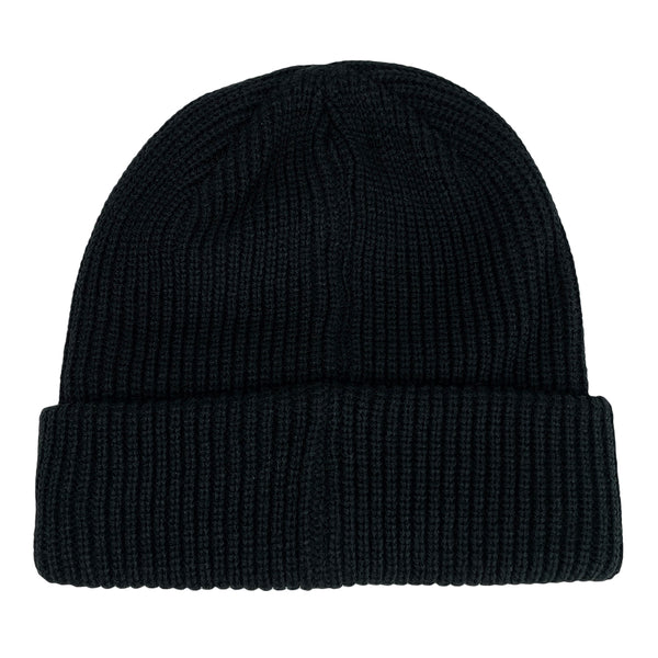 Sedona Black Cuff Beanie