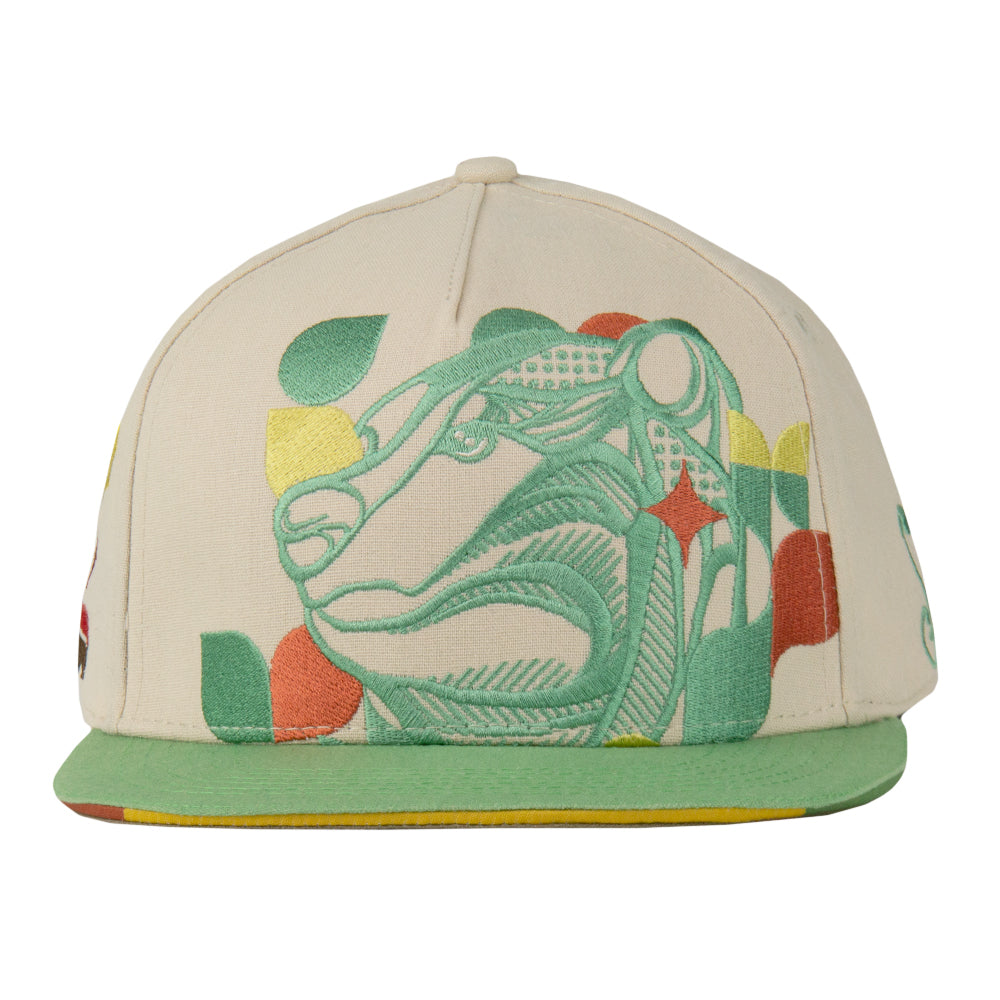 Bombearclat Natural Fitted Hat