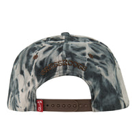 Bombearclat Marble Dye Black Snapback Hat