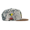 Bombearclat Marble Dye Black Snapback Hat