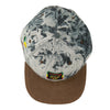 Bombearclat Marble Dye Black Snapback Hat