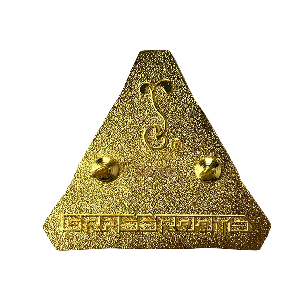 Pin dorado de la serpiente celestial