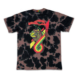 Bombearclat Marble Dye Black T Shirt