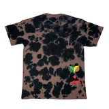 Bombearclat Marble Dye Black T Shirt