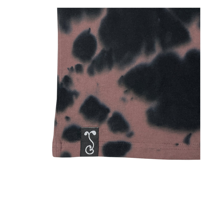 Bombearclat Marble Dye Black T Shirt