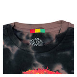 Bombearclat Marble Dye Black T Shirt