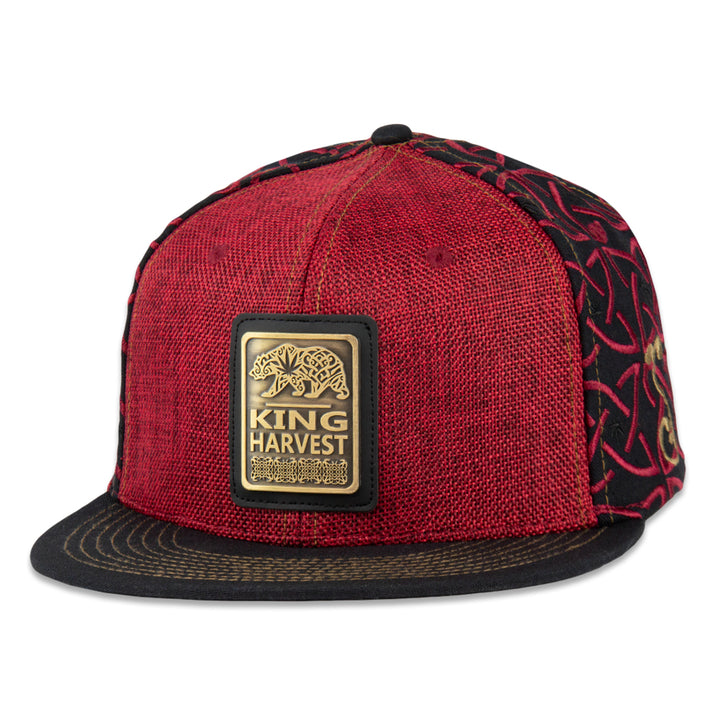 Gorra con correa roja celta Kings Harvest