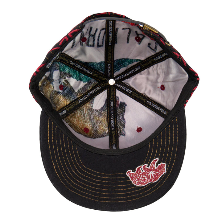 Gorra con correa roja celta Kings Harvest